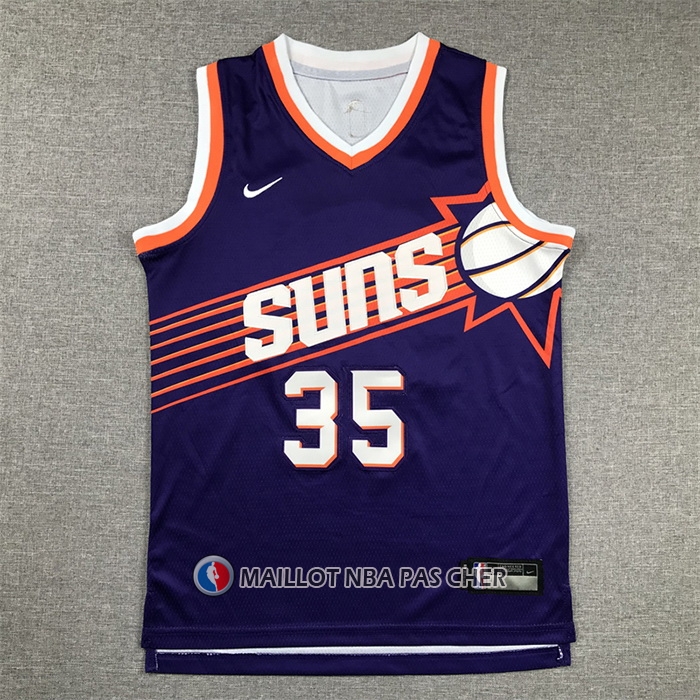 Maillot Enfant Phoenix Suns Kevin Durant NO 35 Icon 2023-24 Volet